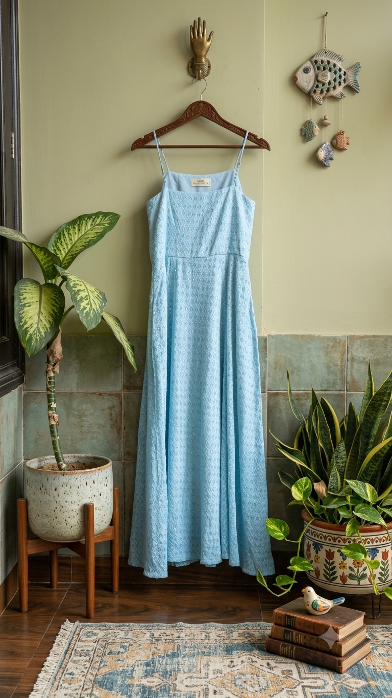 The Serenade Chikanari Sundress